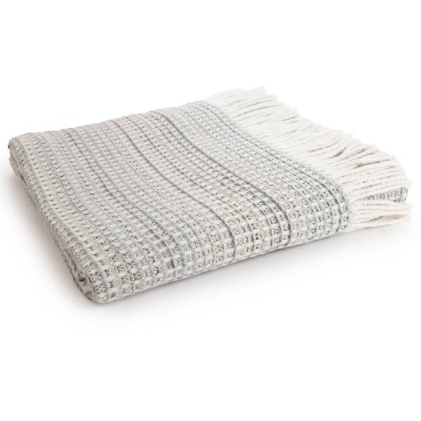 Plaid Izad Baumwollstoff - Grau