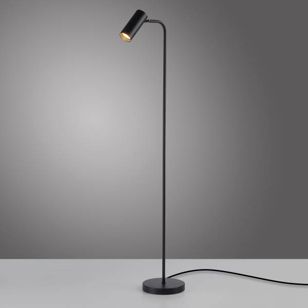 LED-Stehleuchte Rik Eisen / Aluminium - 1-flammig