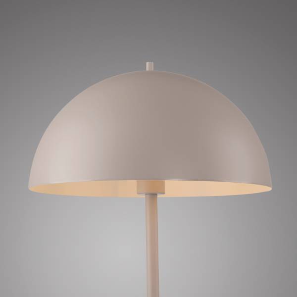 Stehleuchte Ali Eisen - 1-flammig - Beige