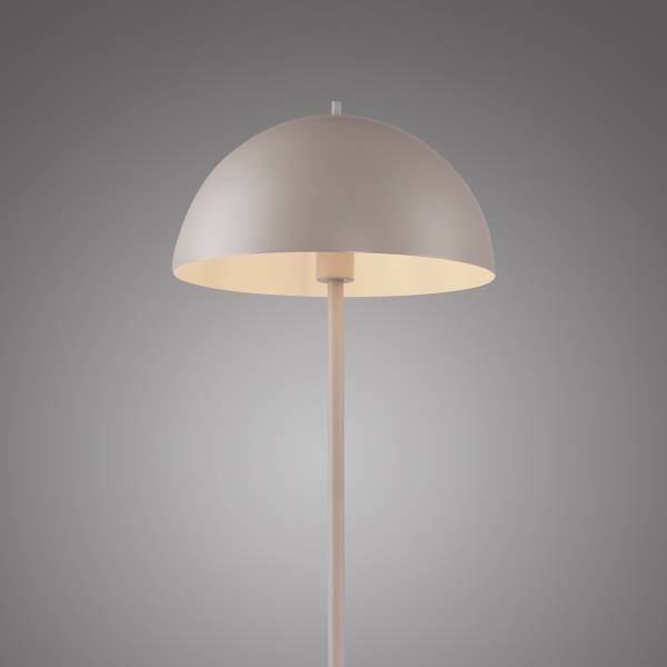 Stehleuchte Ali Eisen - 1-flammig - Beige