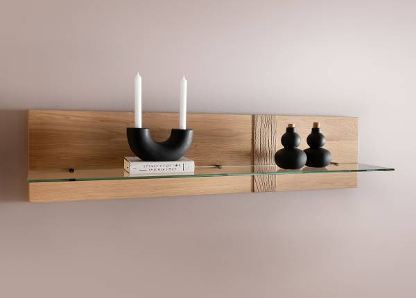 Massives Wandboard Esado Wildeiche