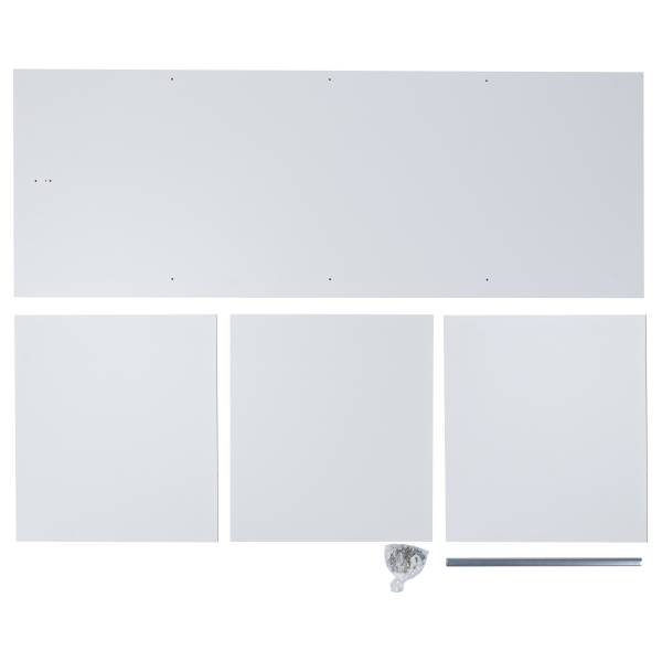 Schrankeinteilung Connect - 144 cm für Schrank ohne Schubladen - Weiß