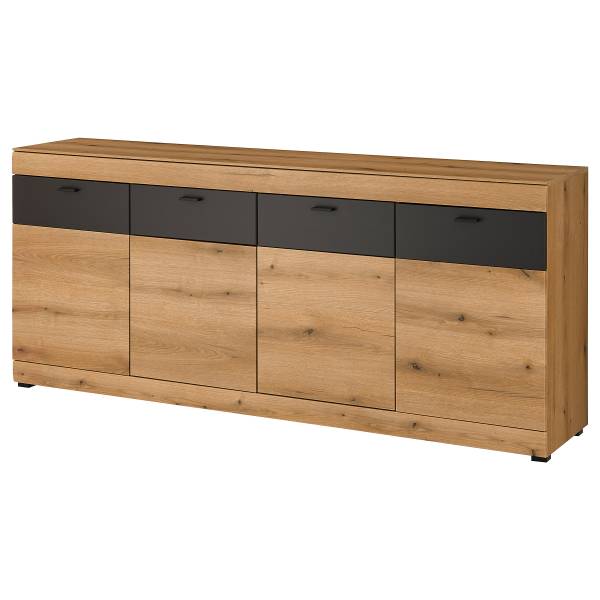 Sideboard Stavro Eiche Evoke Dekor / Anthrazit