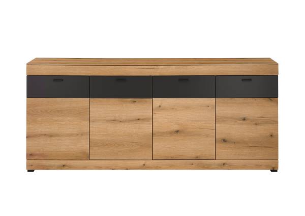 Sideboard Stavro Eiche Evoke Dekor / Anthrazit