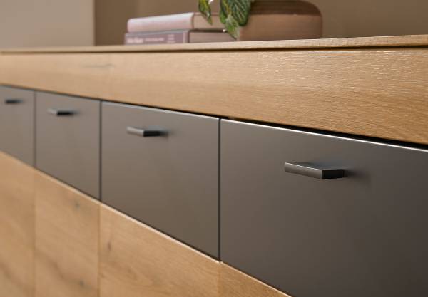 Sideboard Stavro Eiche Evoke Dekor / Anthrazit