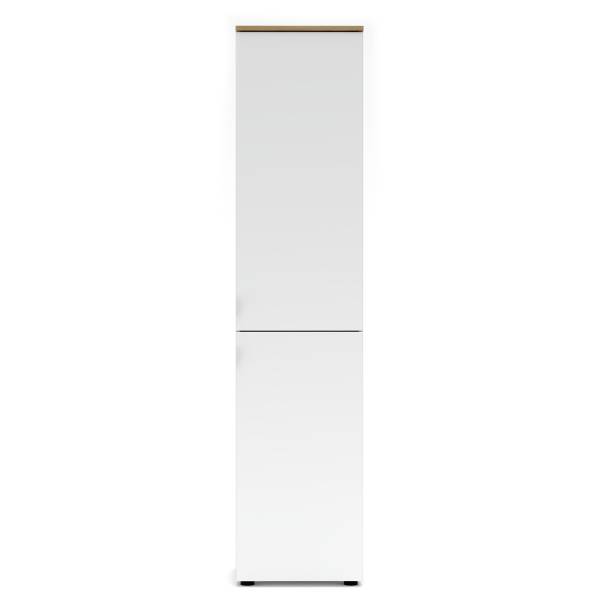 Aktenschrank Besco Typ B Matt Weiß - Höhe: 198 cm