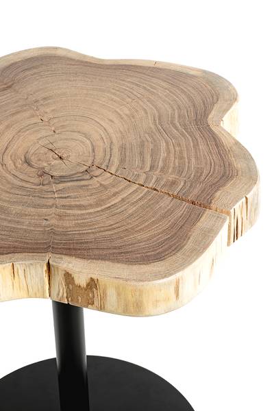 Beistelltisch Saraku Typ A Akazie / Schwarz