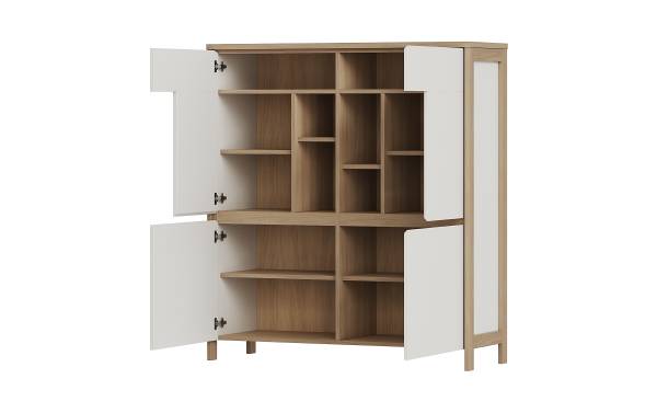 Highboard Catea Weiß