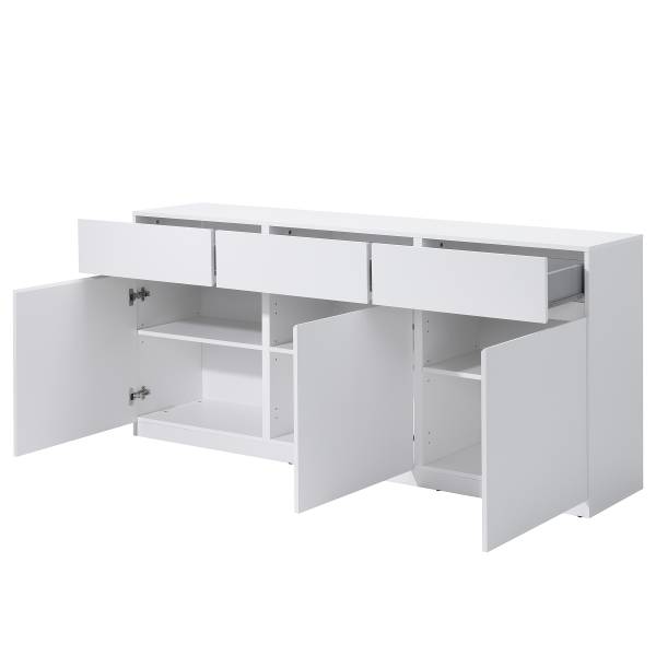 Sideboard Ryo Weiß - Breite: 180 cm