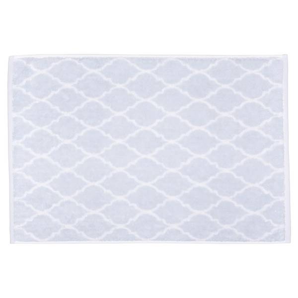 Badematte Tiles 2er-Set Frottee - Lichtgrau
