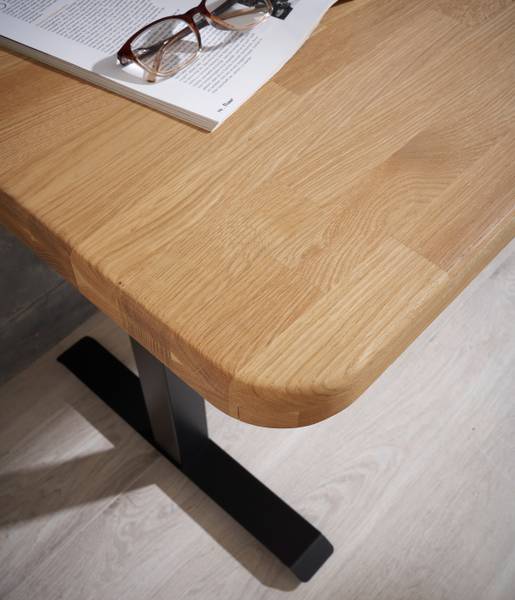 Höhenverstellbarer Schreibtisch Nasate Breite: 120 cm
