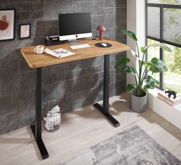 Höhenverstellbarer Schreibtisch Nasate Breite: 140 cm