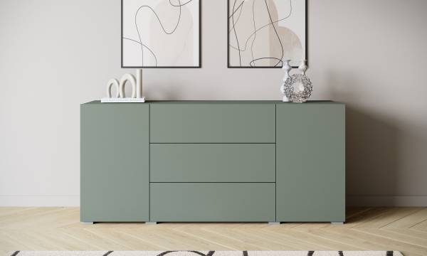 Sideboard Baiola Graugrün