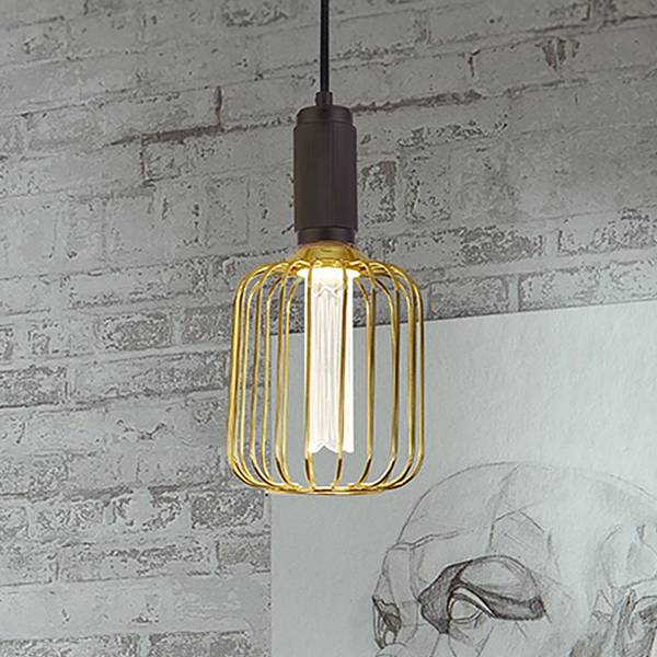 Leuchtmittel Lamps Edelstahl - 1-flammig - Gold - Warmweiß