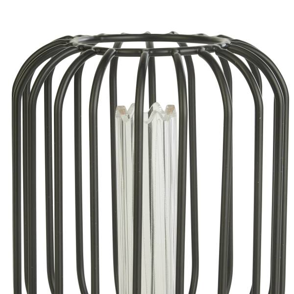 Leuchtmittel Lamps Edelstahl - 1-flammig - Schwarz - Universalweiß