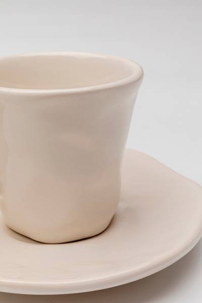 Espressotasse Organic 6er-Set Steingut