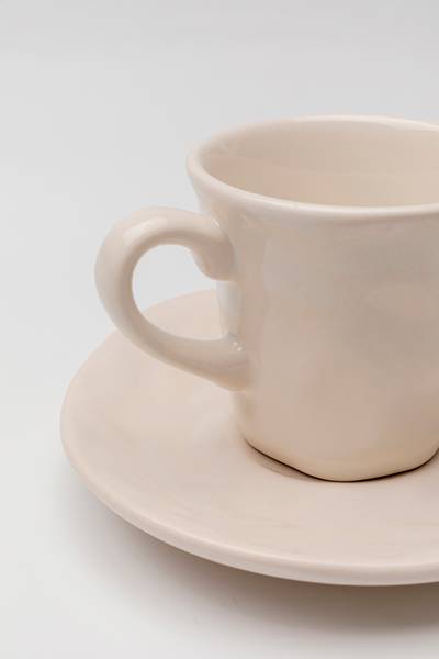 Espressotasse Organic 6er-Set Steingut