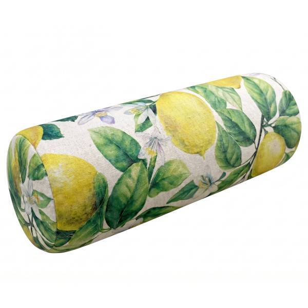Nackenrolle Lemon Polyester / Leinen