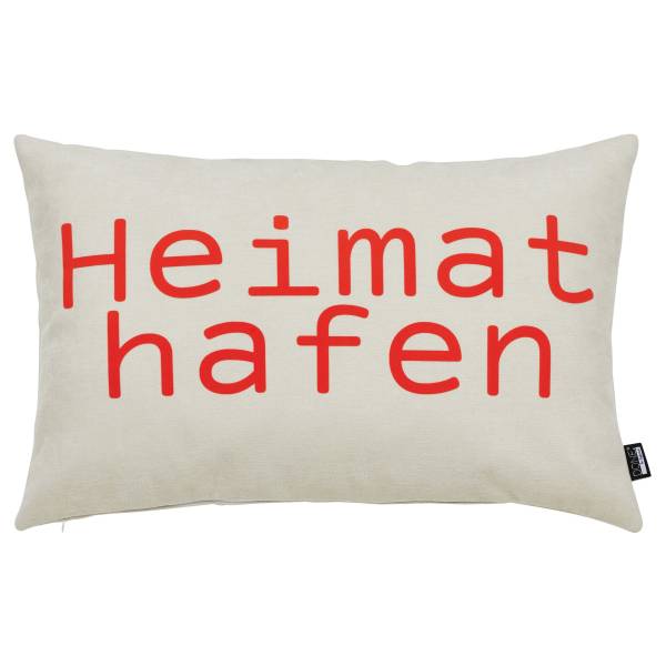 Kissenhülle Heimathafen Polyester - Orange