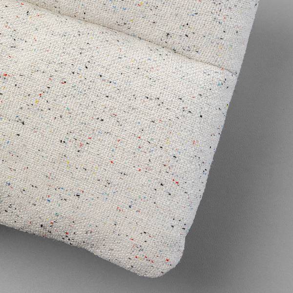 Relaxsessel Columbia mit Hocker Grau - Webstoff - Stahl - 83 x 88 x 94 cm