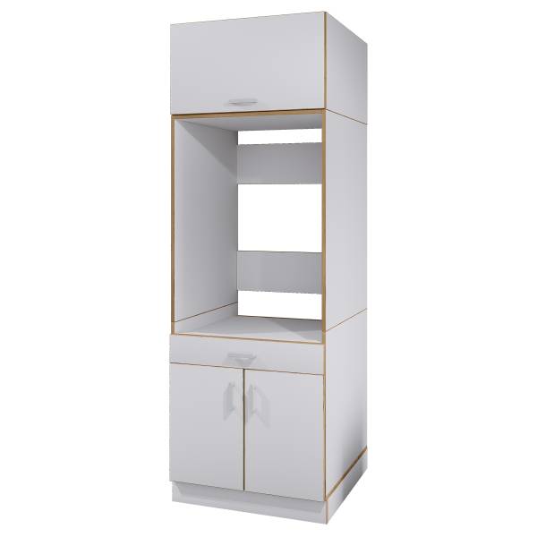 Waschmaschinenschrank Rislo Variante A Weiß