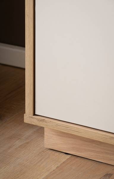 Highboard Sideys - Breite 164 cm Kaschmir / Eiche Artisan Dekor