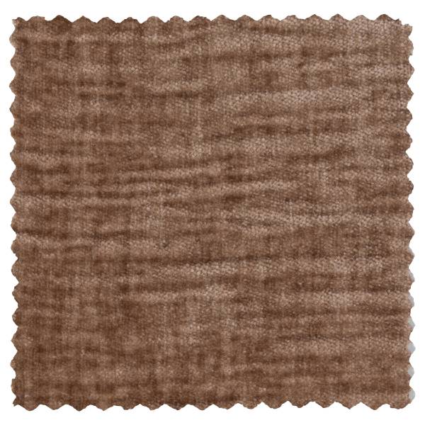 Ecksofa Bean mit Longchair Typ B Taupe - Ecke davorstehend links - Chenille