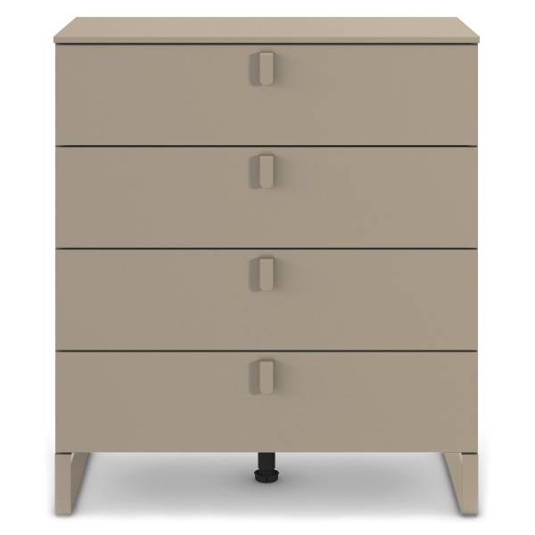 Kommode Liora - 91 cm Cappuccino - Breite: 80 cm
