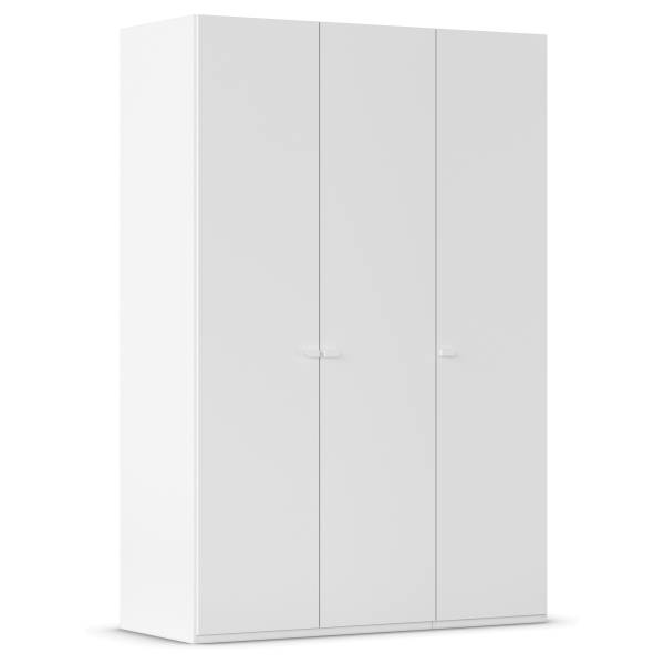 Drehtürenschrank Liora Alpinweiß - Breite: 151 cm - Classic