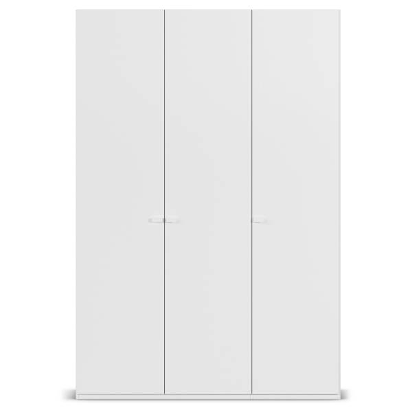 Drehtürenschrank Liora Alpinweiß - Breite: 151 cm - Classic