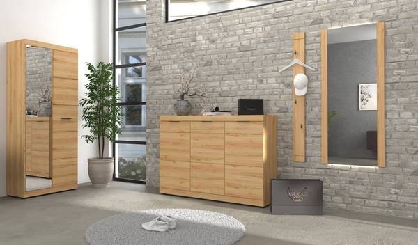 Penderie Makira Décor hêtre sauvage
