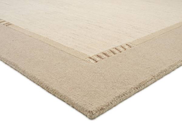 Wollteppich Dryad Grove Schurwolle - Beige - 90 x 160 cm