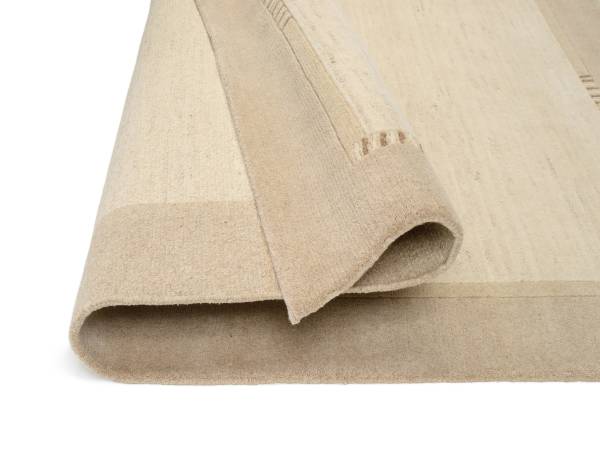Wollteppich Dryad Grove Schurwolle - Beige - 90 x 160 cm