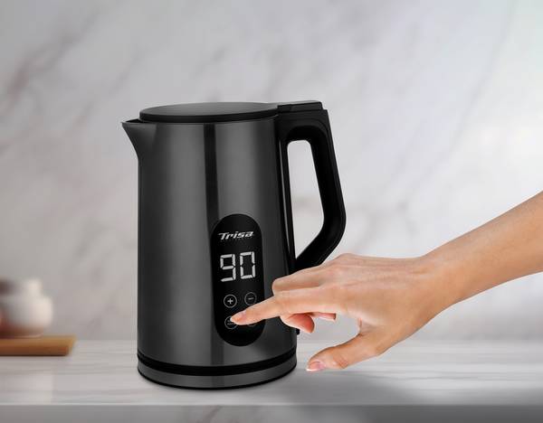 Wasserkocher Digital Boil 1,7L Schwarz