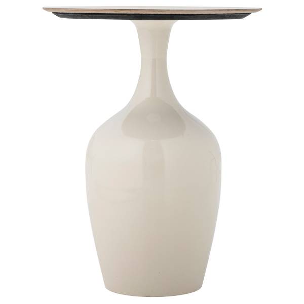 Beistelltisch Lecco Marmor Beige Dekor / Kaschmir