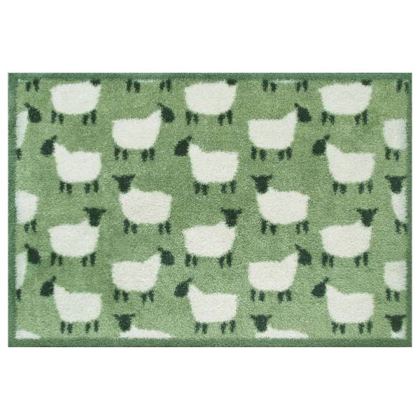 Fuß- & Sauberlaufmatte Flock 60 x 85 cm