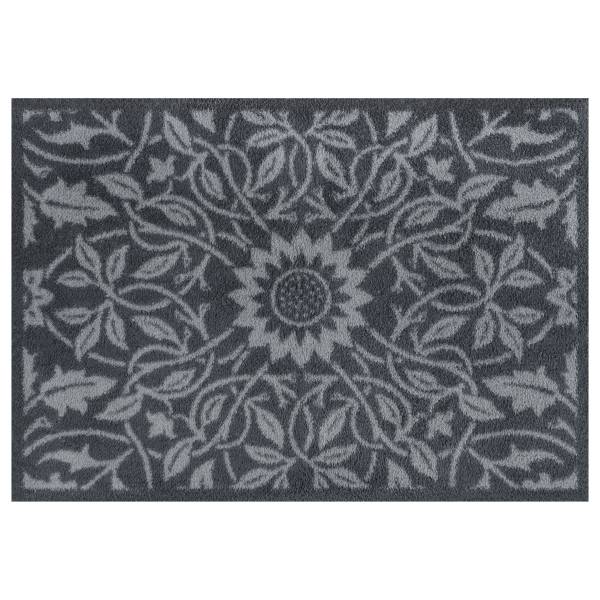 Fuß- & Sauberlaufmatte St James Ceiling Grau - Kunststoff - 60 x 0.9 x 85 cm