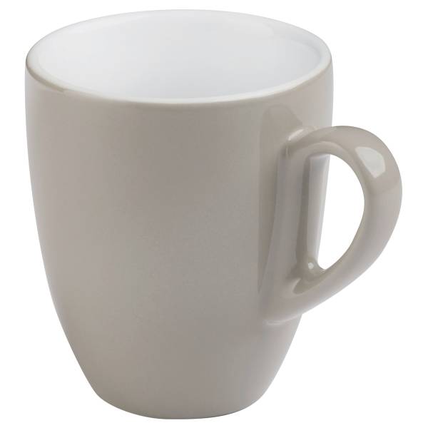 Kaffeebecher Snug 6er-Set Porzellan - Grau