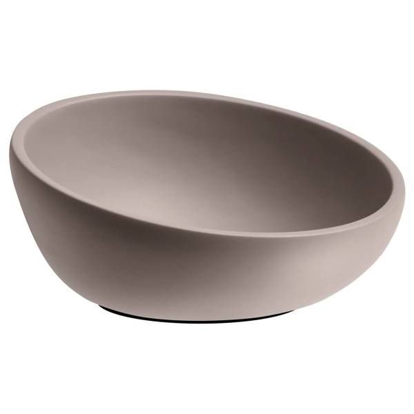 Schale Element Beton - Grau - Durchmesser: 22 cm