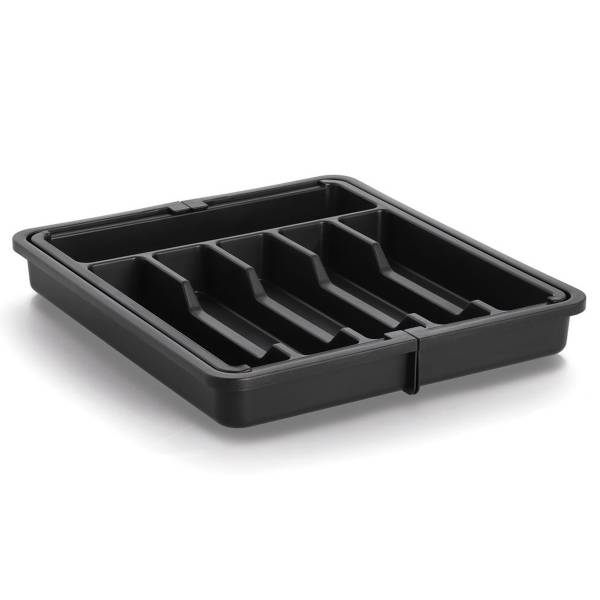 Besteckkasten Robri Polypropylen - Schwarz