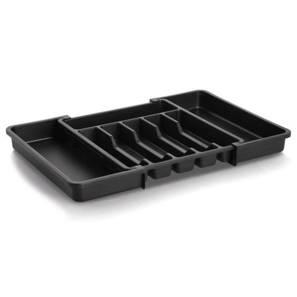 Besteckkasten Robri Polypropylen - Schwarz