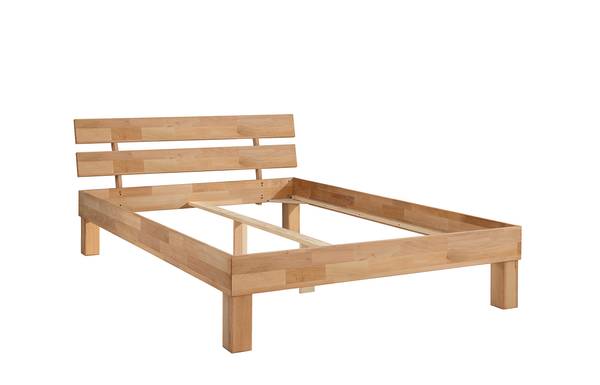 Massivholzbett AresWOOD - Buche 120 x 200cm