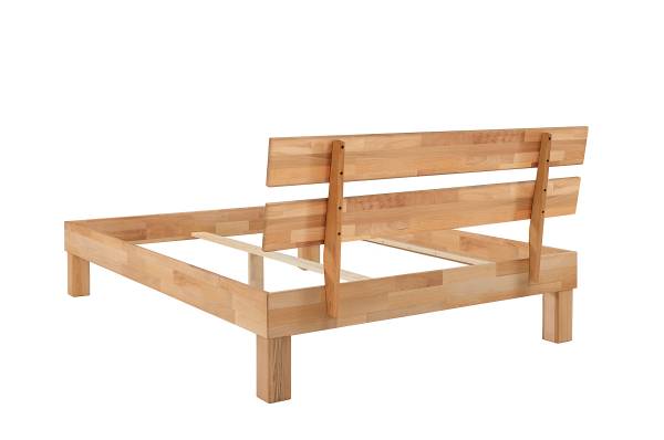 Massivholzbett AresWOOD - Buche 120 x 200cm