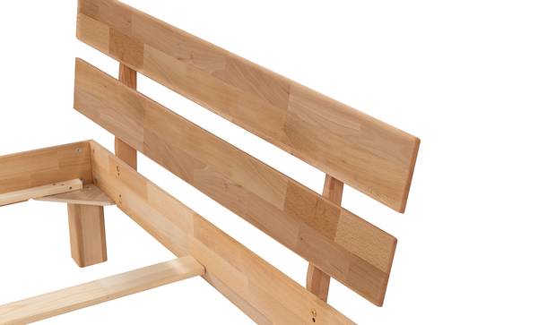 Massivholzbett AresWOOD - Buche 120 x 200cm