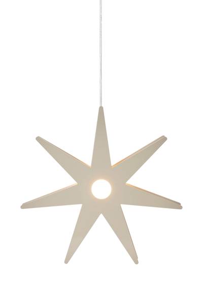 Dekoobjekt Origo Star Eisen - Grau