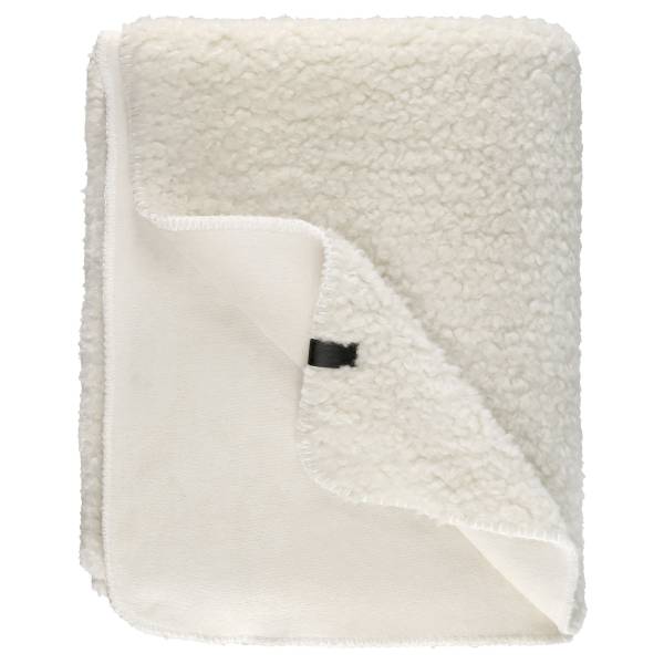 Plaid Teddy Polyester - Creme
