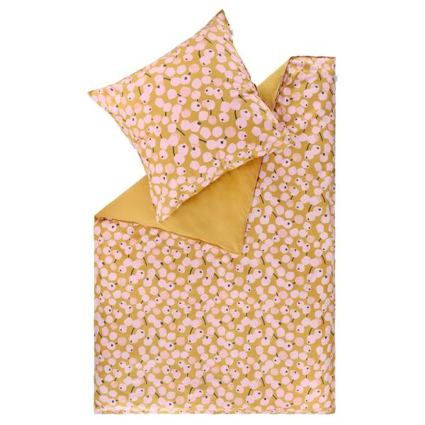 Renforcé-Bettwäsche Juicy-B Baumwollstoff - 135 x 200 cm + Kissen 80 x 80 cm