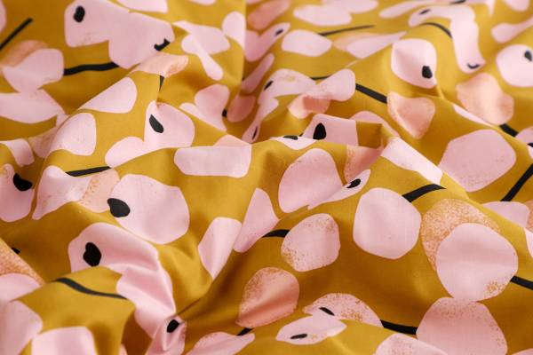 Renforcé-Bettwäsche Juicy-B Baumwollstoff - 135 x 200 cm + Kissen 80 x 80 cm