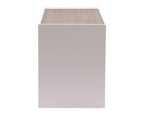 Schreibtisch Aluri Beige - Braun - Holzwerkstoff - 138 x 76 x 60 cm