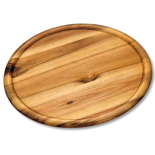 Pizzateller Darer Braun - Akazie - 32 x 2 x 32 cm
